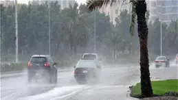 سقوط أمطار محافظتي القاهرة والجيزة