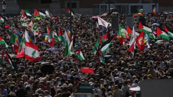 تظاهرات أوروبية