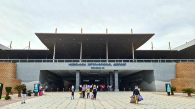 جمارك مطار الغردقة تضبط محاولة تهريب كمية من مخدر الحشيش