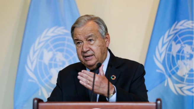 السكرتير العام للأمم المتحدة أنطونيو جوتيريش