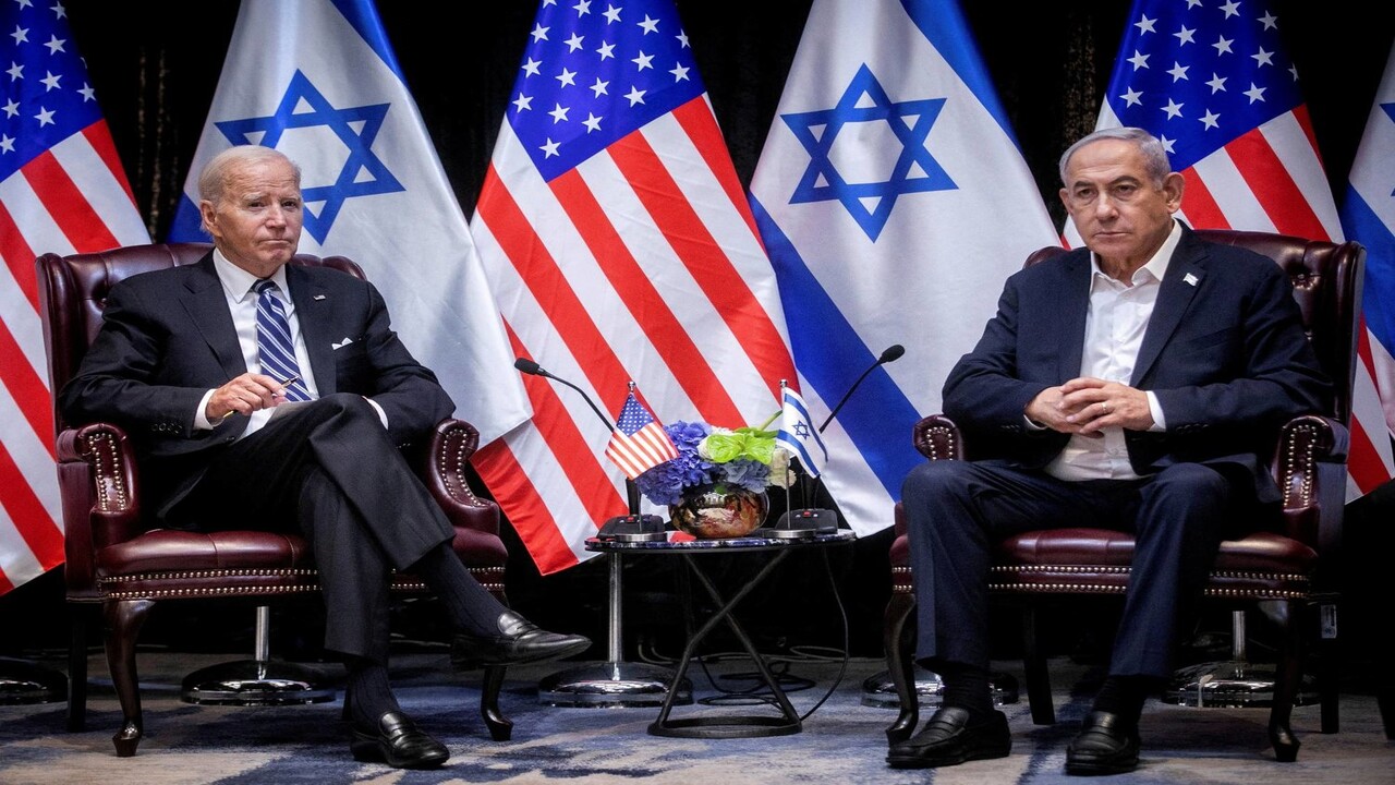 موقف الإدارة الأمريكية  تجاه اسرائيل و الحرب في غزة