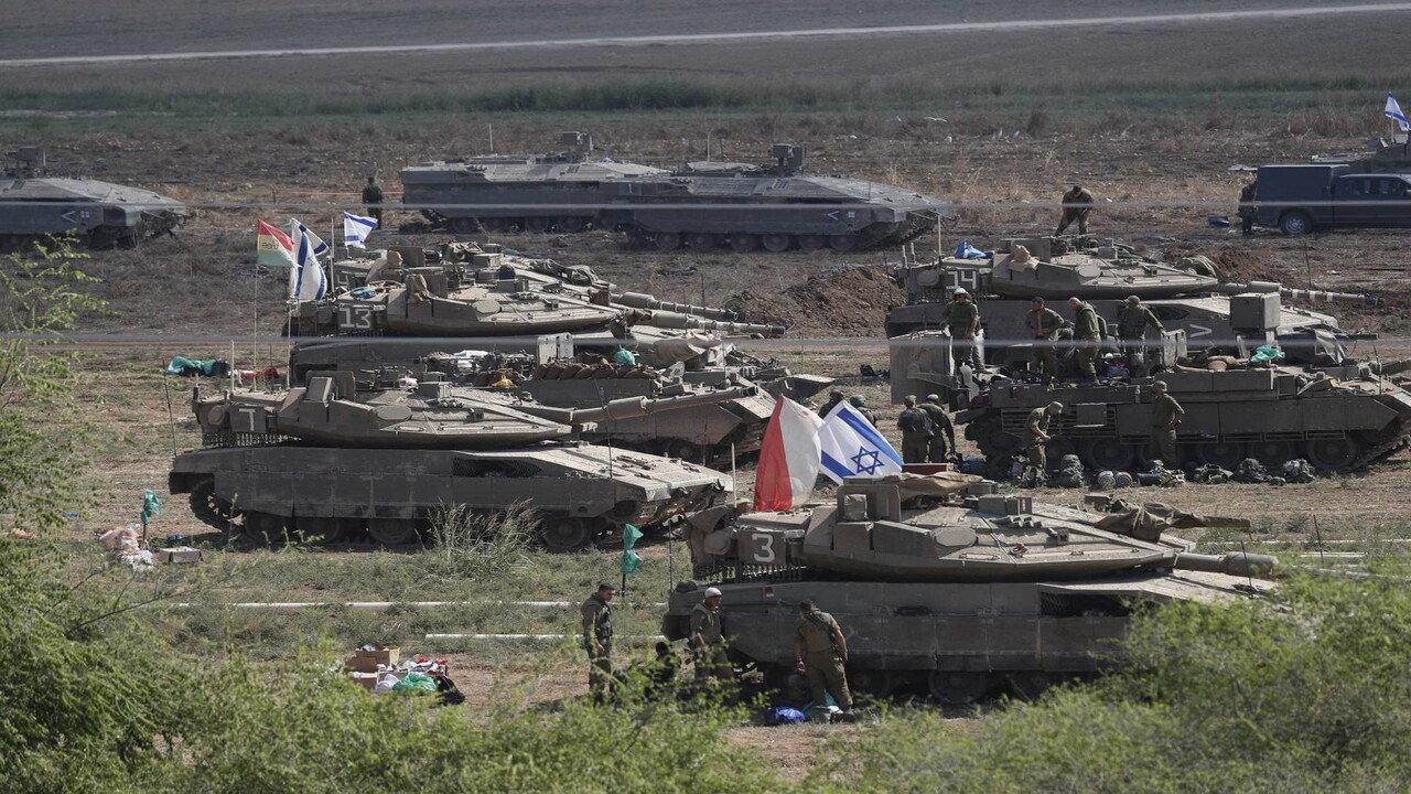 تهديد اسرائيل بأستكمال العمليات العسكريه فى غزه