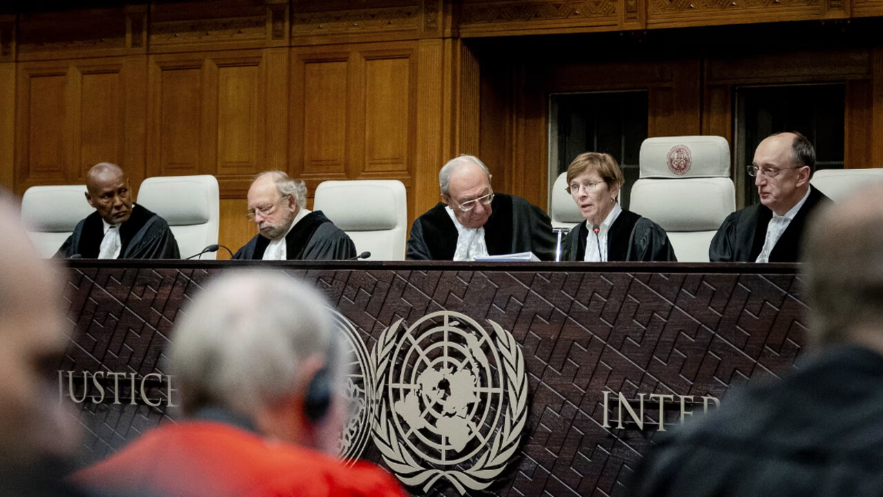 رودود الفعل الدولية على قرار محكمة العدل الدولية بشأن الحرب فى قطاع غزة