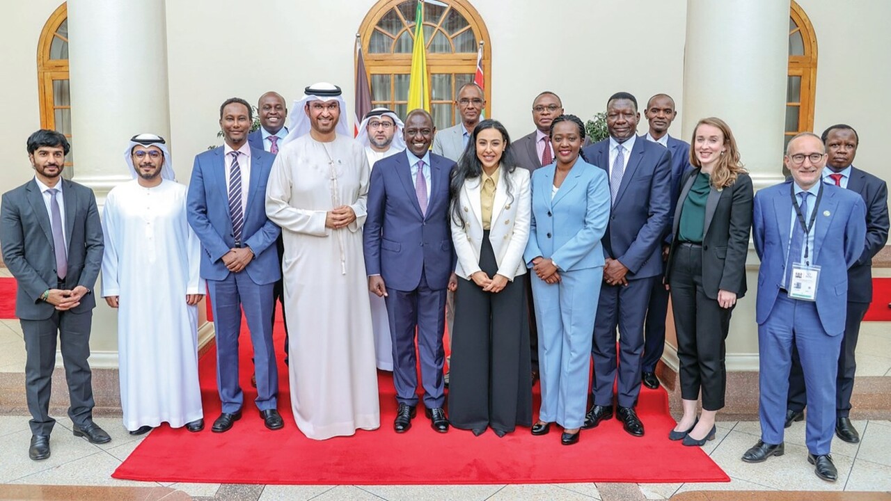 دولة الإمارات العربية المتحدة و جمهورية كينيا يتوضلان لأتفاقية شراكة أقتصادية 