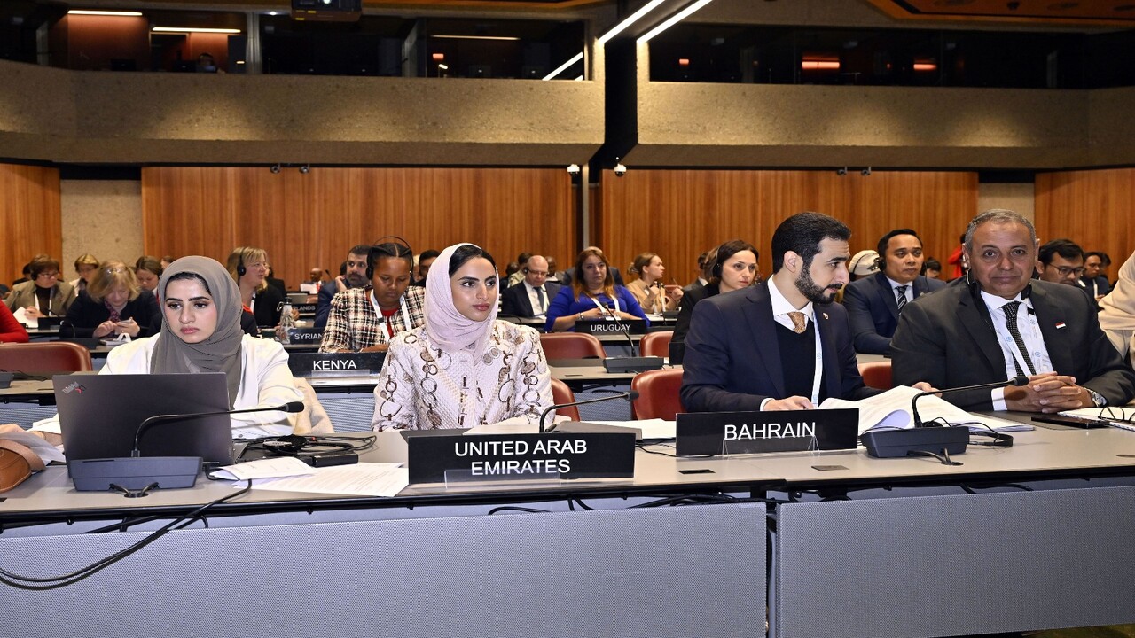 اجتماع المجلس الحاكم للاتحاد البرلماني الدولي بجنيف بمشاركه الشعبة الإماراتية 