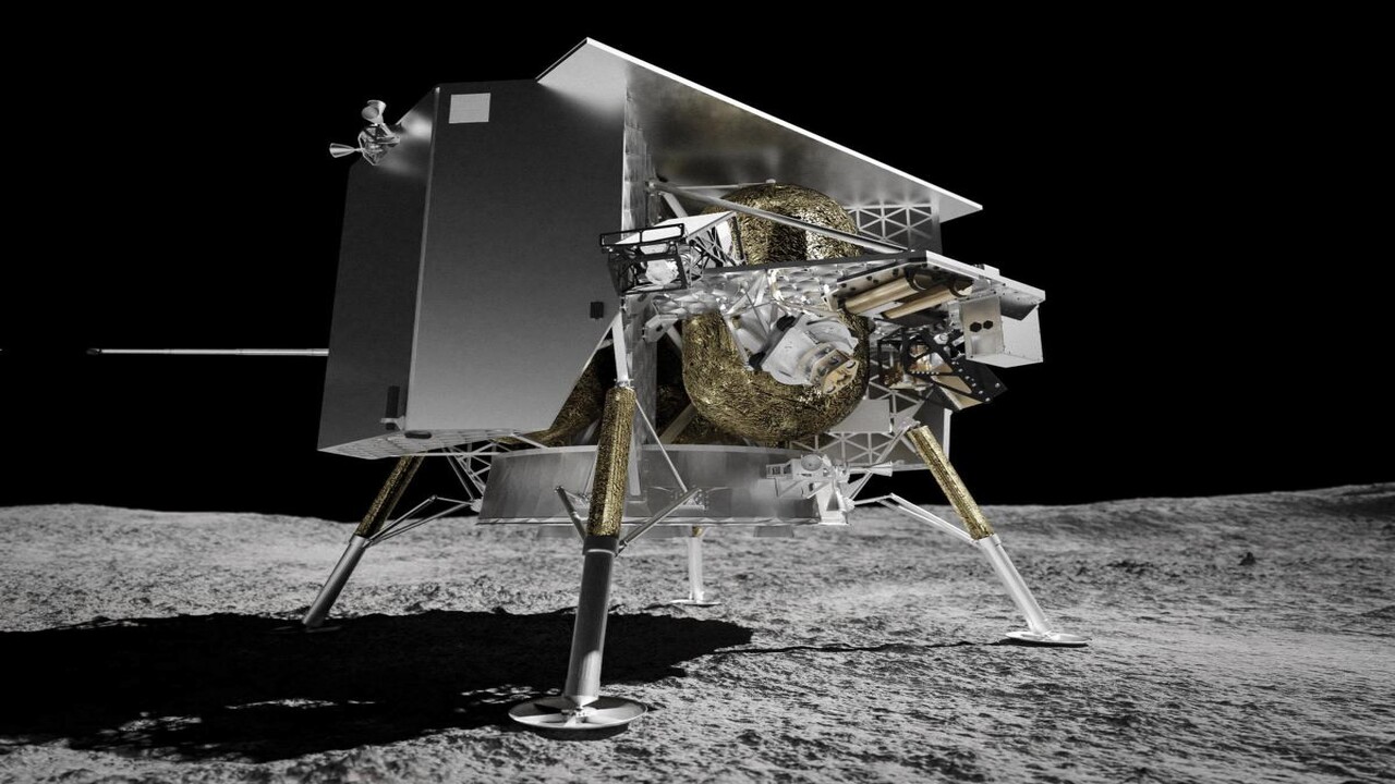 كسرت ساق أول مركبة فضائية أمريكية خاصة تهبط على سطح القمر